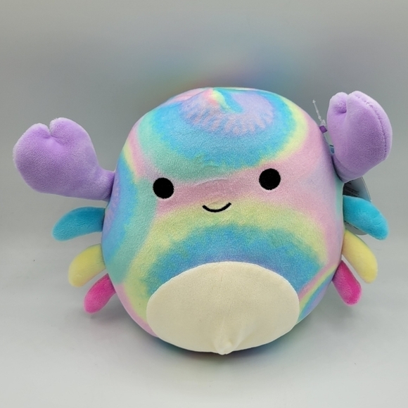 Squishmallow Christabel Rainbow Crab Plush - Picture 1 of 5